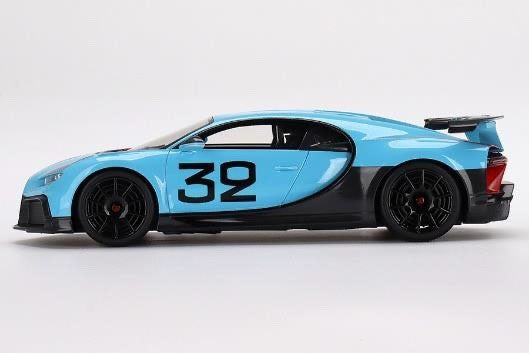 TOP SPEED TS0399 1/18 Bugatti Chiron Pur Sport Grand Prix #32 Light Blue Resin