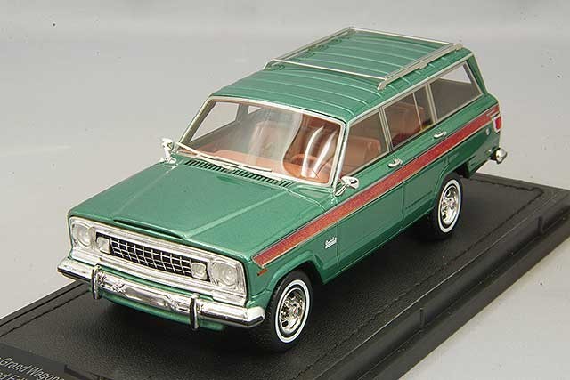 TOPMARQUES TOP43019F 1/43 Jeep Grand Wagoneer Green Resin