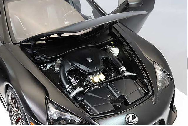 AUTOart 78852 1/18 Lexus LFA Matte Black Composite