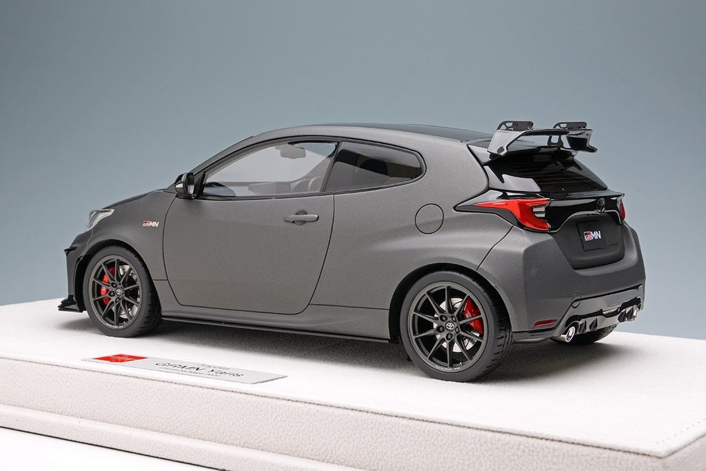 EIDOLON EML133A 1/18 Toyota GRMN Yaris Circuit Package 2022 Matte Steel