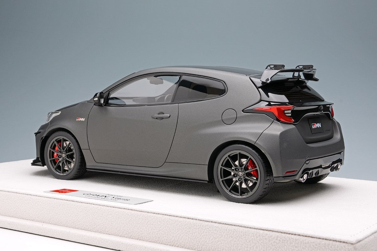 EIDOLON EML133A 1/18 Toyota GRMN Yaris Circuit Package 2022 Matte Steel