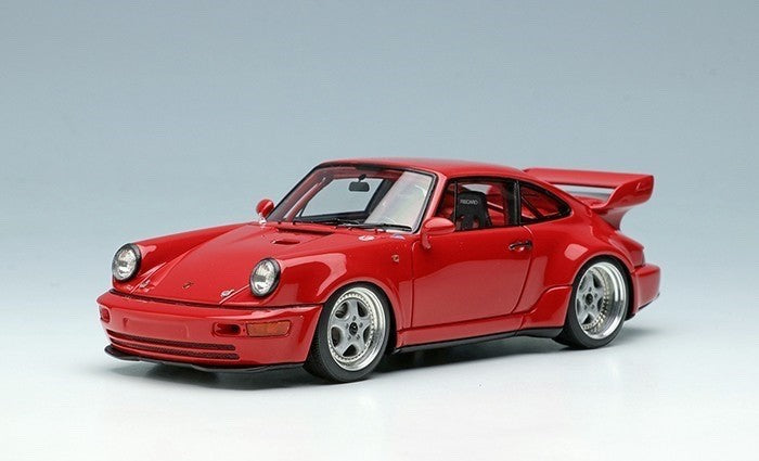 Make Up VISION VM162A 1/43 Porsche 911 964 Carrera RSR 3.8 Guards Red 1993