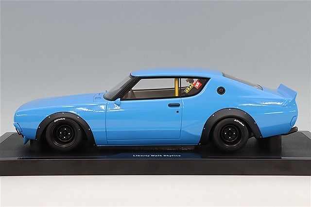 Otto Mobile OTM1210 1/18 Nissan Skyline GT-R KPGC110 2024 Blue Resin
