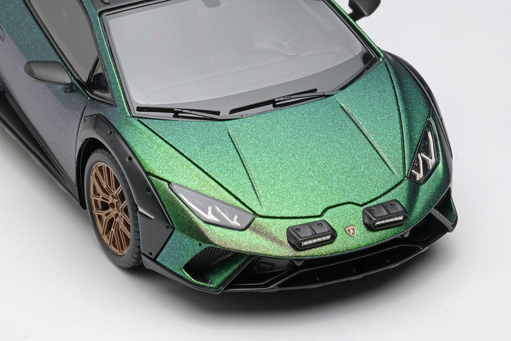 EIDOLON EM738J 1/43 Lamborghini Huracan Sterrato 2024 Verde Agave Resin 50pcs