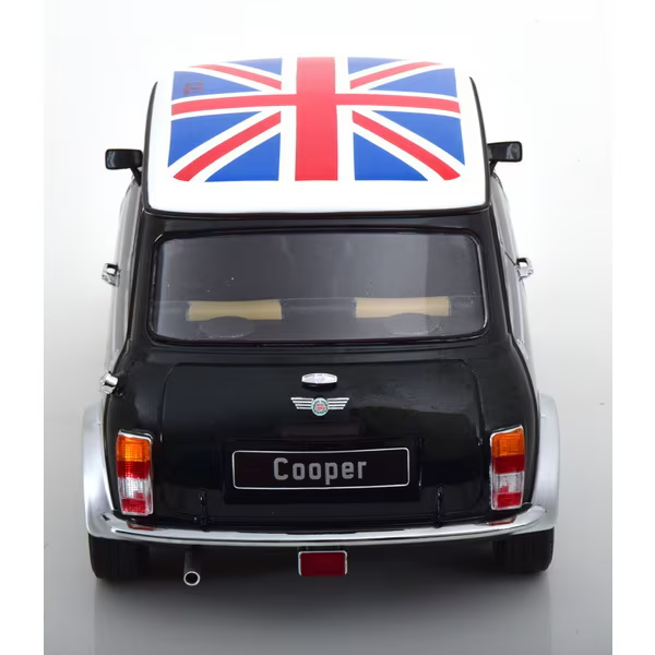 KK Scale KKDC120056R 1/12 Mini Cooper Union Jack Dark Green Metallic/White Right