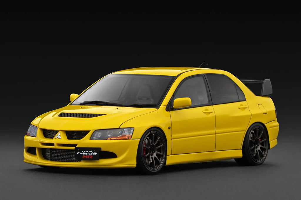 Ignition model IG3837 1/18 Mitsubishi Lancer Evo VIII MR Yellow
