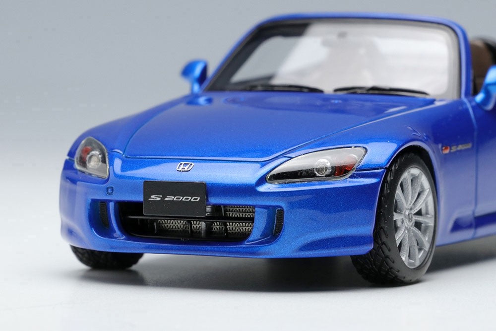 Make Up EIDOLON EM677A 1/43 Honda S2000 AP2 2005 Bermuda Blue Pearl Resin