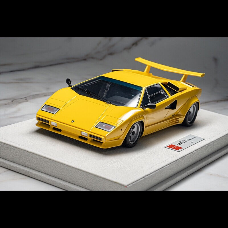Make Up EIDOLON EML088E - 1/18 Lamborghini Countach LP5000 QV 1988 (Yellow)