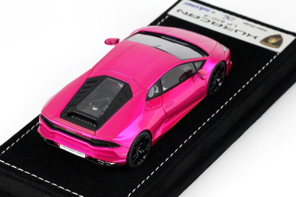 Looksmart LS426SC 1/43 Lamborghini Huracan LP610-4 2014 Flash Pink Ltd 25pcs
