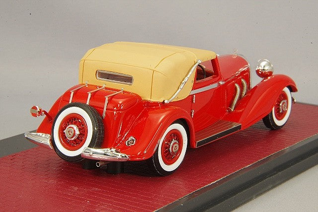 MATRIX MX41302-152 1/43 Mercedes-Benz 500K DHC Corsica 1935 Closed Red Resin