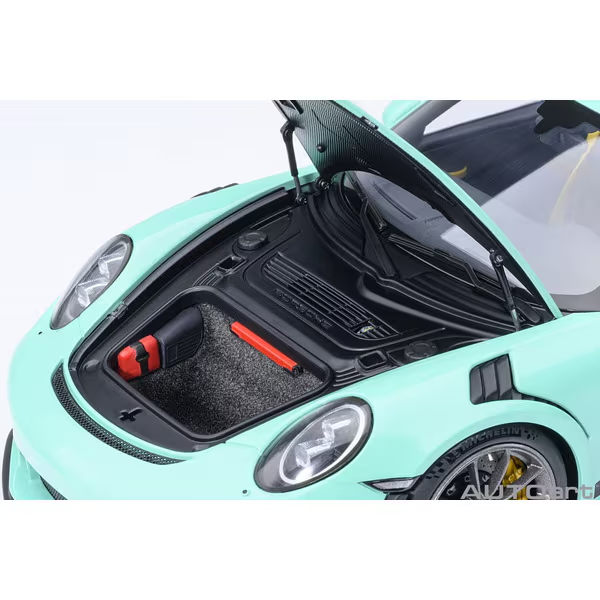 AUTOart 78181 1/18 Porsche 911 991.2 GT3 RS Mint Green Diecast