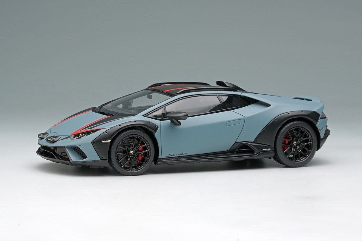 EIDOLON EM738H 1/43 Lamborghini Huracan Sterrato 2024 Grigio Vulcano Stripe Resi