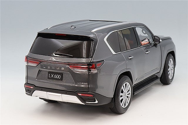 LCD Model LCD18021GR 1/18 Lexus LX600 Grey Luxury SUV Diecast