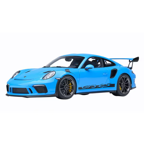 AUTOart 78182 1/18 Porsche 911 991.2 GT3 RS Light Blue Diecast
