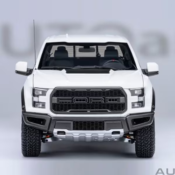 AUTOart 72946 1/18 Ford F-150 Raptor SuperCrew 2019 White Diecast