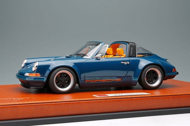 EIDOLON EML212E 1/18 Singer 911 (964) Targa Resistance Blue Limited 60pcs