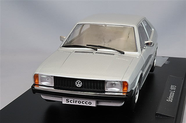 KK Scale KKDC181375 1/18 Volkswagen Scirocco 1 L 1975 Silver Coupe