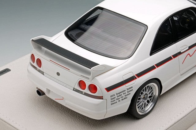 EIDOLON EML179B 1/18 Mine's Skyline GT-R(BCNR33) White Limited 120pcs