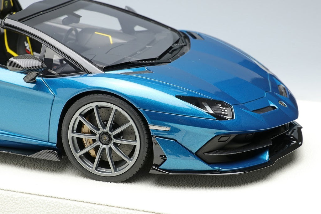 EIDOLON EML028B 1/18 Lamborghini Aventador SVJ Roadster Verde Artemis Resin Car