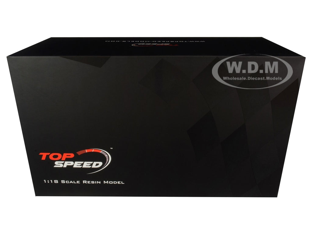 Top Speed TS0434 1/18 Bugatti Bolide Presentation Model Blue Resin Car