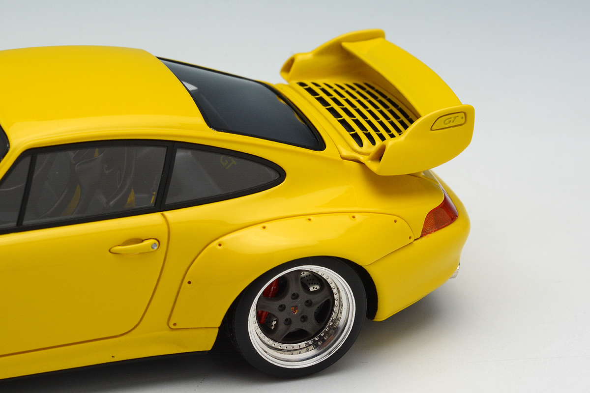 Make Up VISION VM114B 1/43 Porsche 911 (993) GT2 Street 1996 Speed Yellow