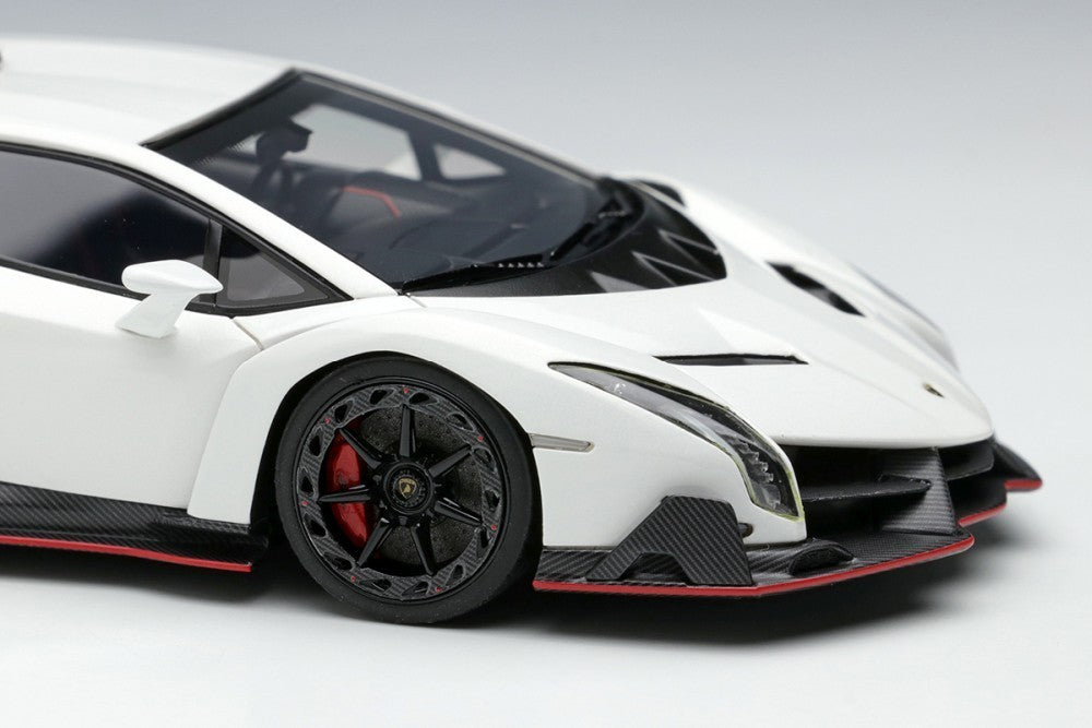 EIDOLON EM449F 1/43 Lamborghini Veneno 2013 Pearl White Resin