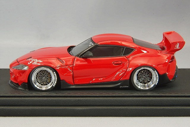 Ignition Model IG2143 1/43 PANDEM Toyota Supra A90 Red Metallic Resin