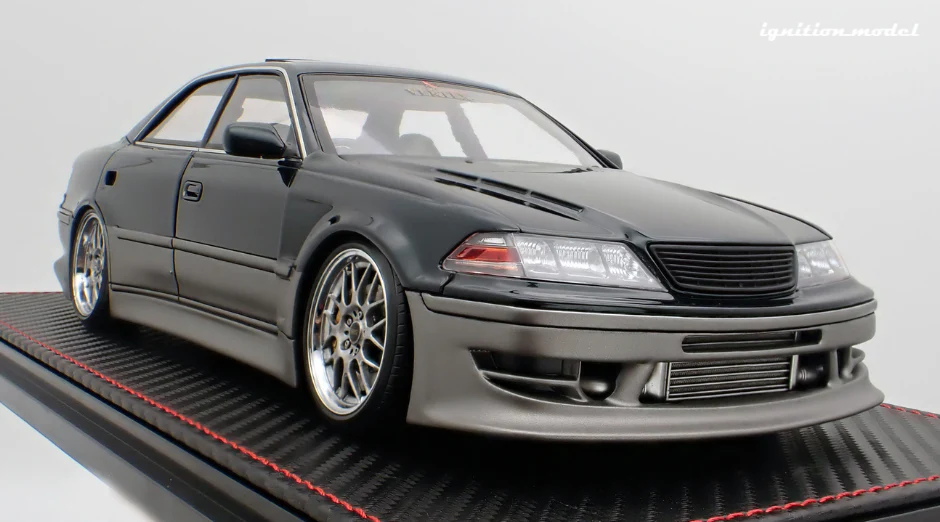Ignition Model IG3582 1/18 VERTEX Toyota Mark II JZX100 Dark Green Resin