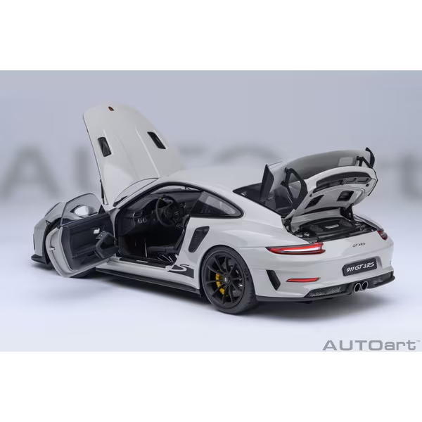 AUTOart 78180 1/18 Porsche 911 991.2 GT3 RS Light Grey Diecast