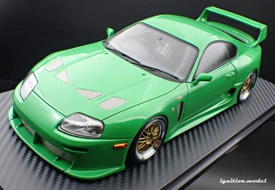 Ignition Model IG3603 1/18 Toyota Supra A80 TRD 3000GT Green Resin