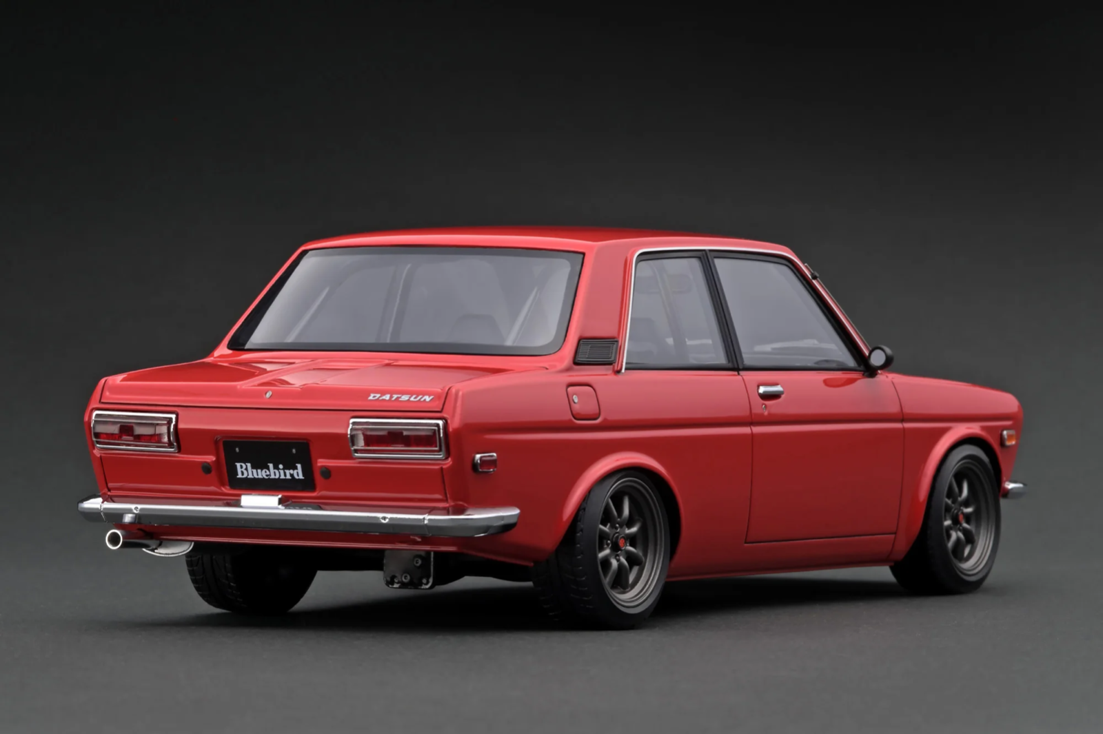 Ignition Model IG3306 1/18 Datsun Bluebird 510 2-Door Watanabe Red Resin