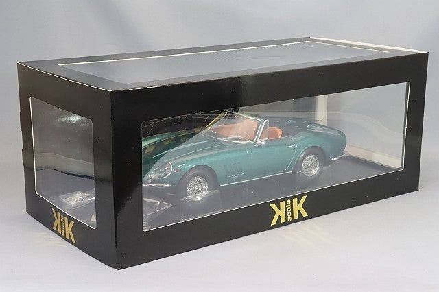 KK Scale KKDC180237 1/18 Ferrari 275 GTB4 NART Spider Green Metallic