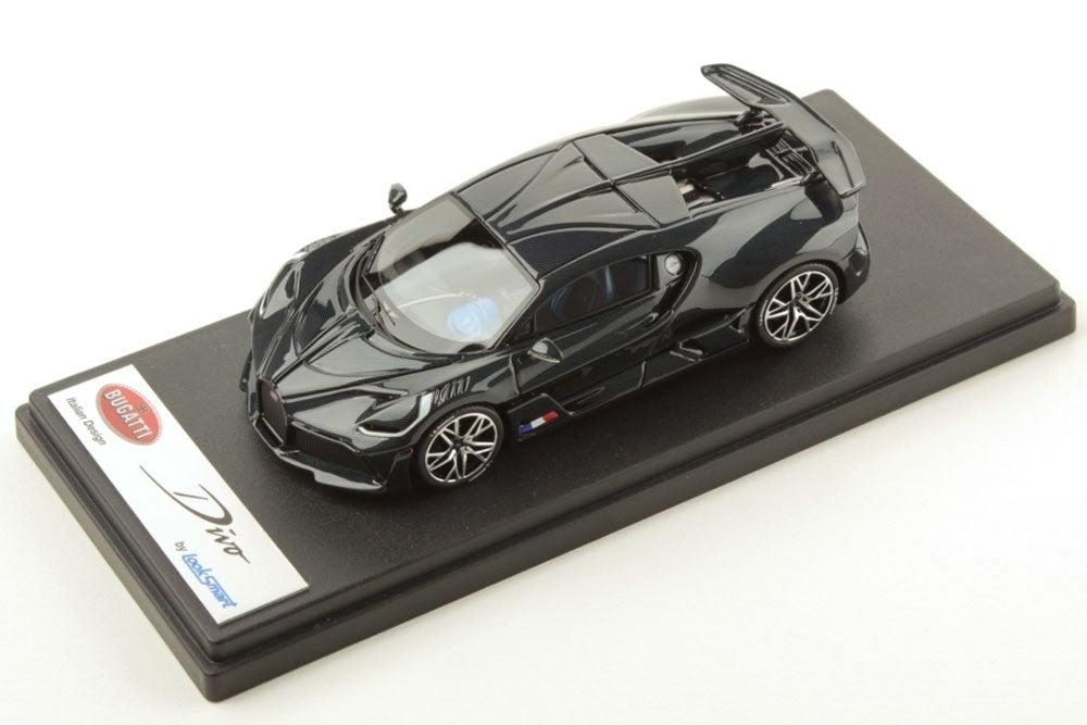 Looksmart LS497H 1/43 Bugatti Divo 2018 Blue Carbon Glossy Resin