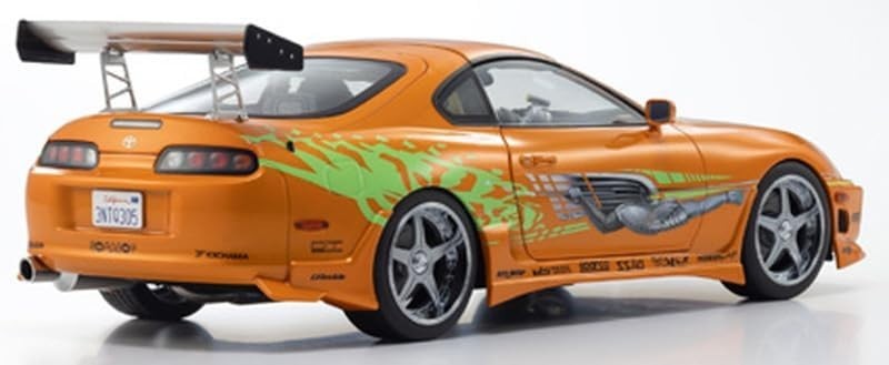 Kyosho KS08975FF 1/18 Toyota Supra Turbo 1994 Fast Furious Diecast