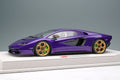 Make Up EIDOLON EML160E 1/18 Lamborghini Countach LPI 800-4 2022 Viola Pasifae