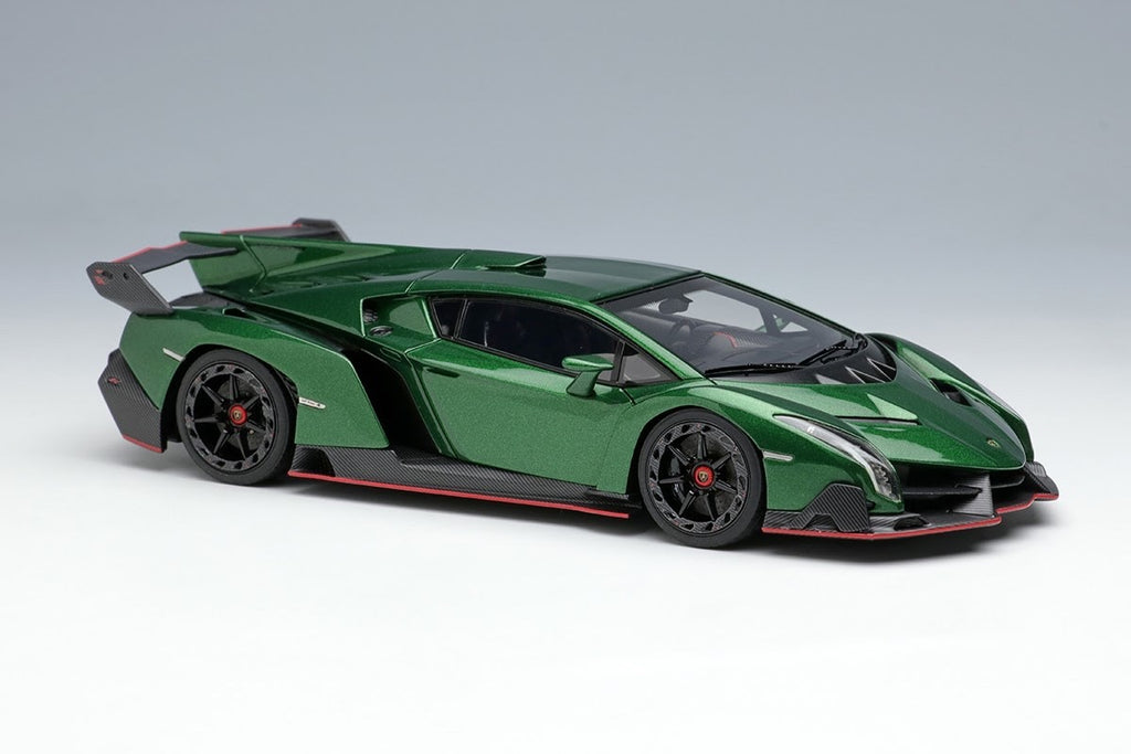 EIDOLON EM449G 1/43 Lamborghini Veneno 2013 Verde Hermes Resin