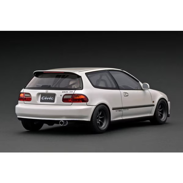 Ignition Model IG3684 1/18 Honda Civic EG6 White [Resin Cast Mini Car]