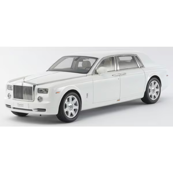Kyosho KS08841EW2 – 1/18 Rolls-Royce Phantom EWB “English White” (Die-cast)