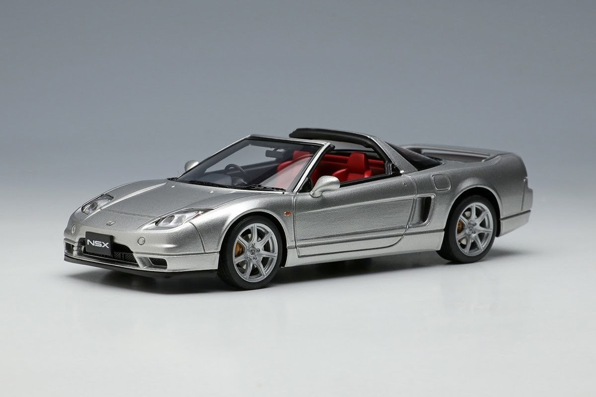 Make Up EIDOLON EM586E 1/43 Honda NSX Type T Sebring Silver Metallic 2001