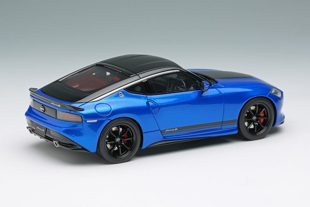 Make Up EIDOLON EM735C 1/43 Nissan Z Customized Edition Seiran Blue Black