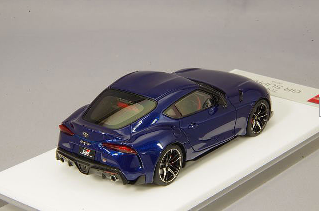 EIDOLON EM467G 1/43 Toyota GR Supra RZ Deep Blue Metallic Japan Spec