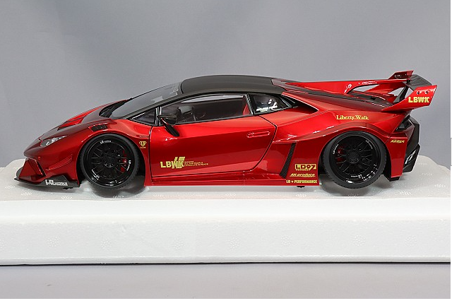 AUTOart 79126 1/18 Lamborghini Huracan GT LB-Silhouette Hyper Red