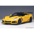 AUTOart 71278 1/18 Chevrolet Corvette C7 ZR1 (Yellow) Die-Cast Model Car
