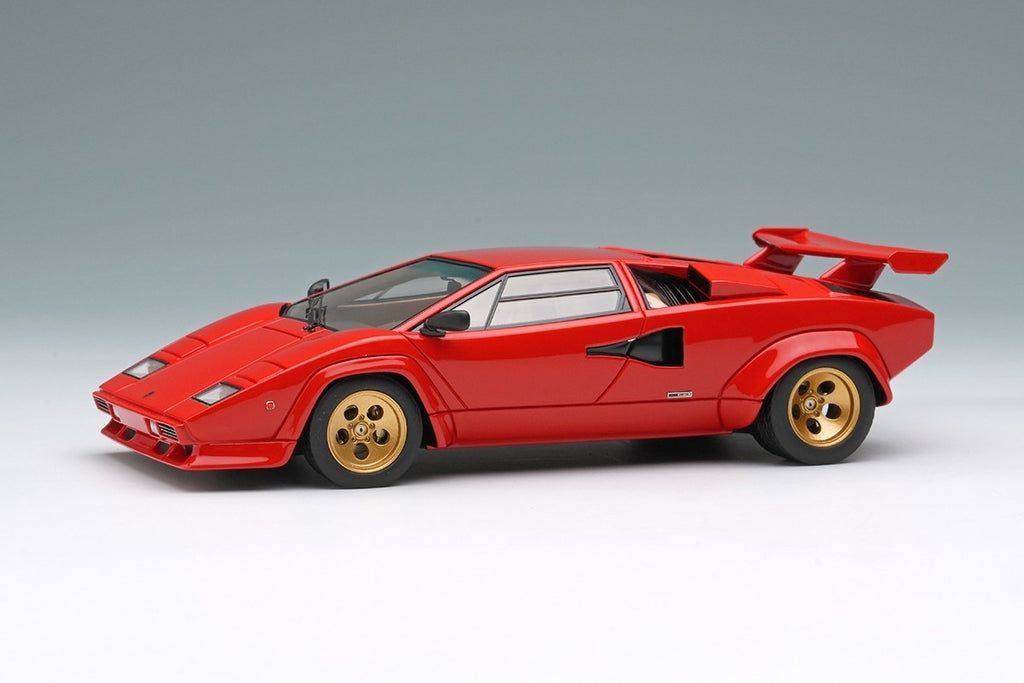 Make Up EIDOLON EM432M 1/43 Lamborghini Countach LP400S 1980 Rear Wing Red