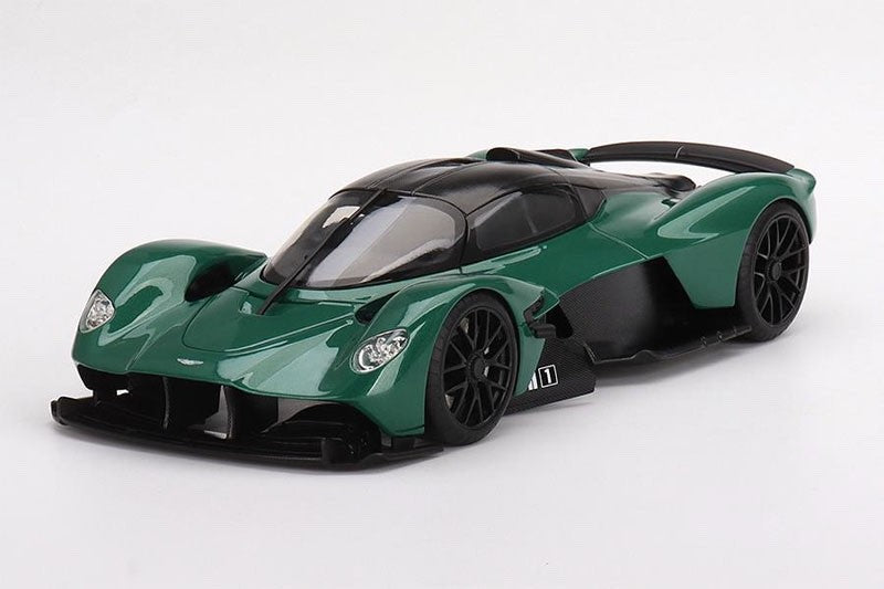 TOP SPEED TS0479 1/18 Aston Martin Valkyrie Hypercar AMR Racing Green Resin V12