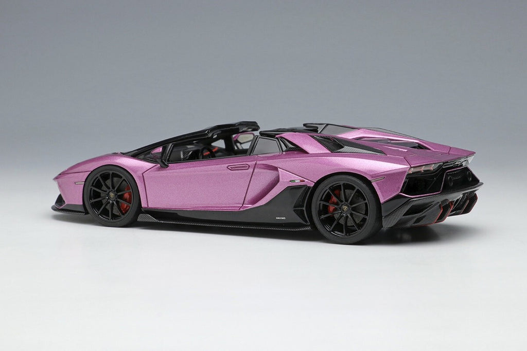 EIDOLON EM638E 1/43 Lamborghini Aventador LP780-4 Ultimae Roadster Viola 30th