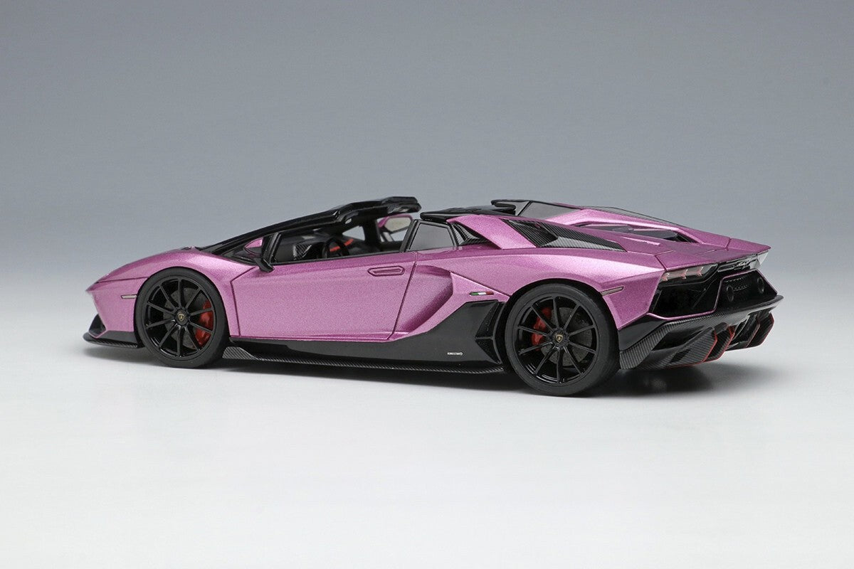 EIDOLON EM638E 1/43 Lamborghini Aventador LP780-4 Ultimae Roadster Viola 30th