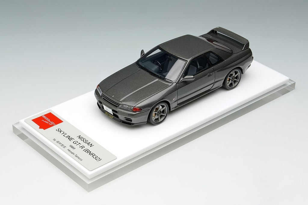 EIDOLON EM784 1/43 Nissan Skyline GT-R BNR32 by Hiroshi Tamura Gangray Metallic
