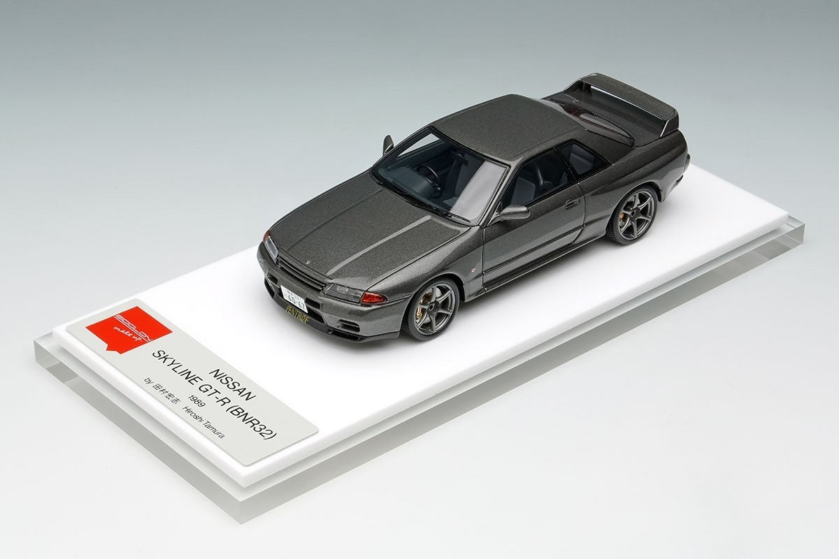 EIDOLON EM784 1/43 Nissan Skyline GT-R BNR32 by Hiroshi Tamura Gangray Metallic