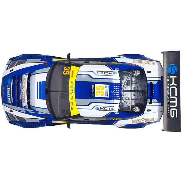PopRace PR12-GR35-KCBL 1/12 Nissan GT-R NISMO GT3 No.35 KCMG FIA World Cup Macau
